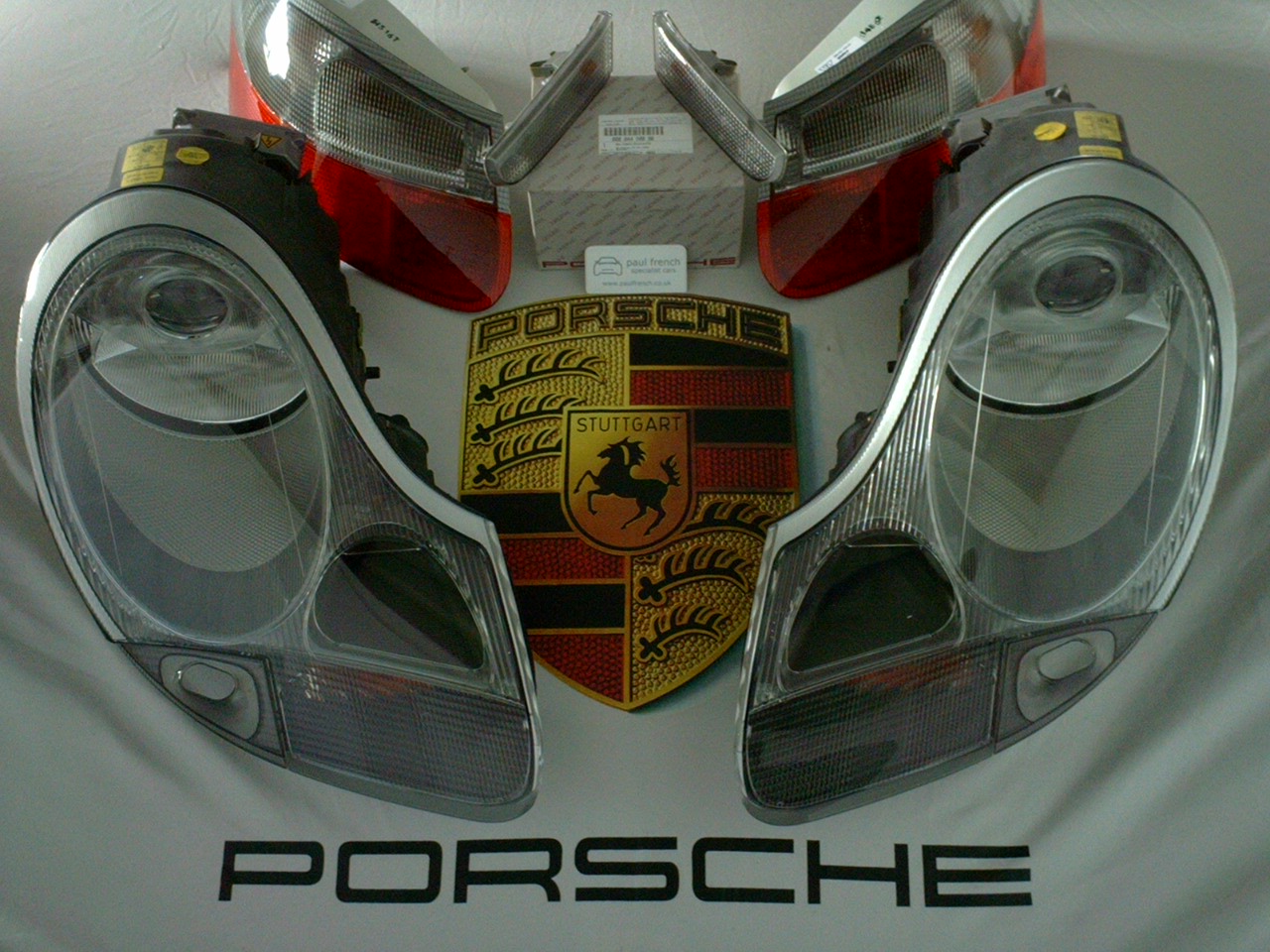 Porsche Boxster clear lights