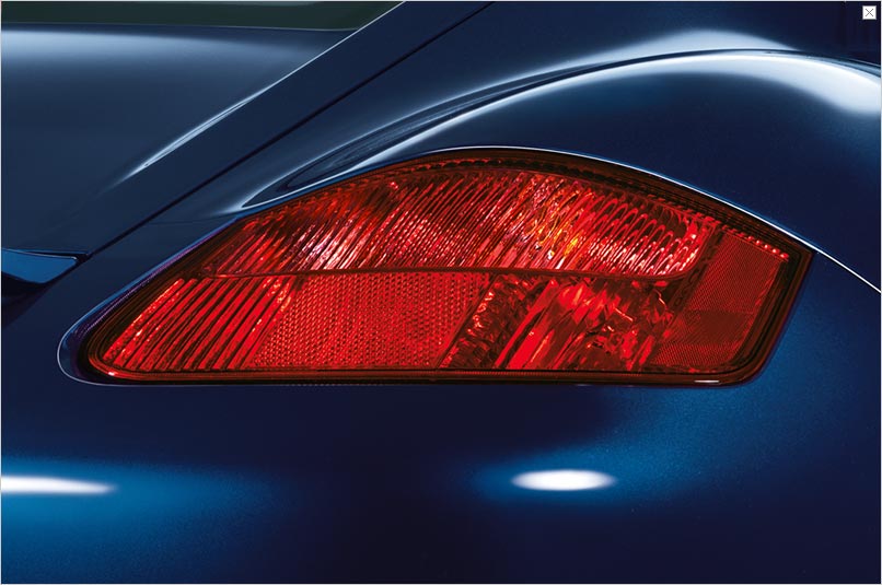 Porsche Boxster RS60 & Porsche Design Cayman all read rear lights