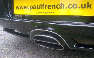 Porsche Tequipment exhaust